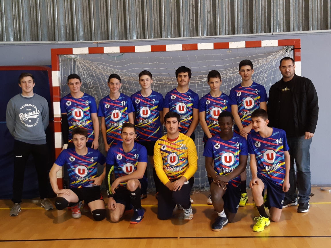 L'équipe masculine des U18