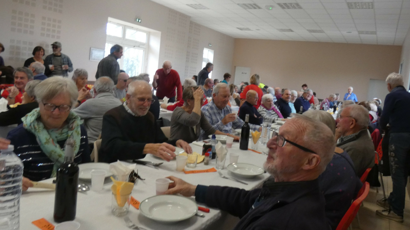 Les marcheurs de CLAP sur les pentes des Saint Justin