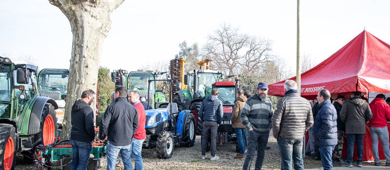 À la foire de Barcelonne-du-Gers  