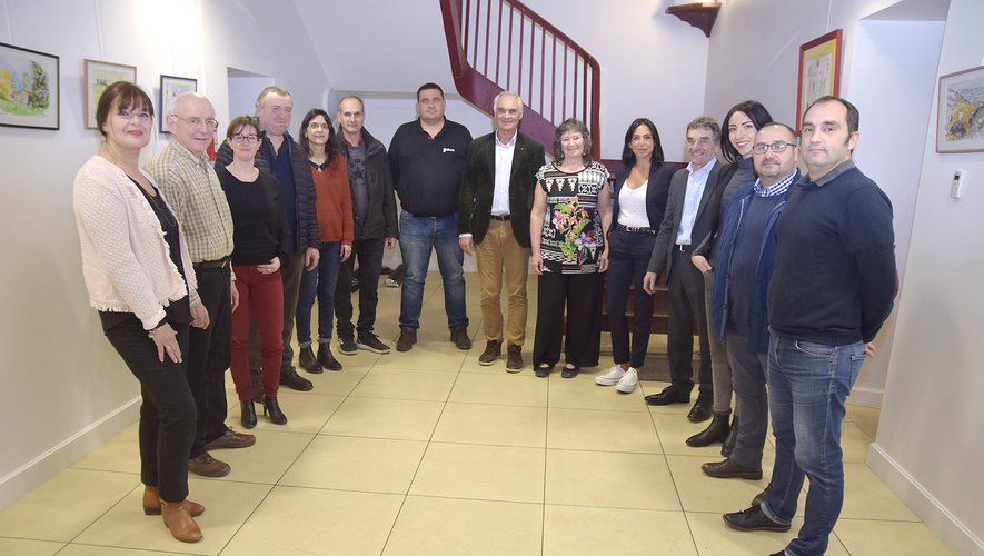 Absente sur la photo pour raison de santé : Hélène Pavia