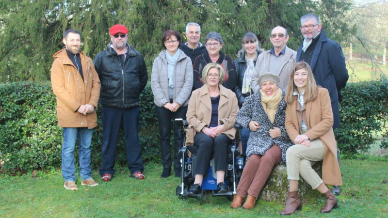 Marie-Claude Mauras a présenté sa liste