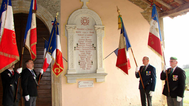 Cérémonie à la mémoire de Georges Dartigaux