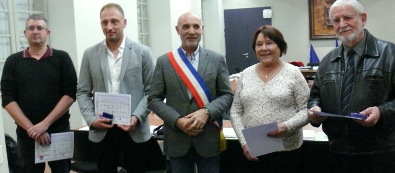 Quatre Condomois ont reçu la médaille de la ville