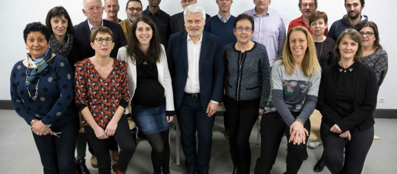 Une réunion en vue des élections municipales
