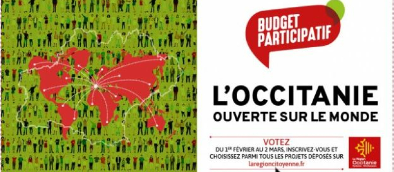 Budget participatif : "L’Occitanie ouverte sur le monde"
