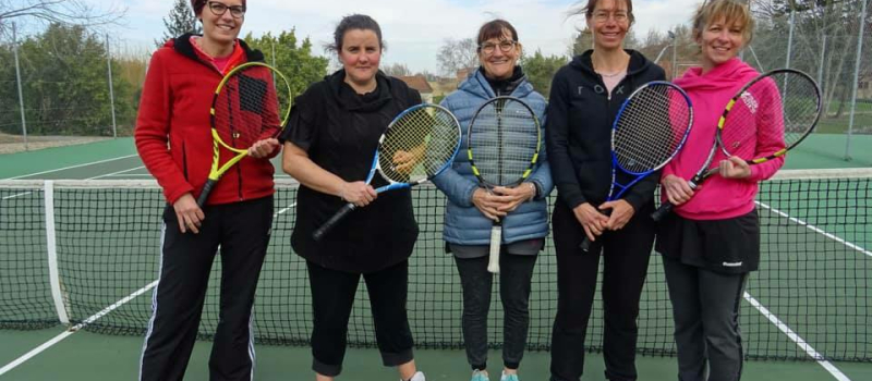 Tennis, un beau parcours pour les équipes Dames
