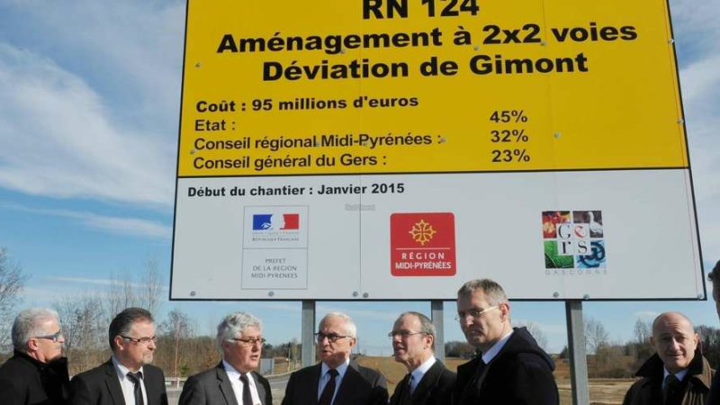 Philippe Martin se félicite du déblocage des crédits pour la déviation de Gimont