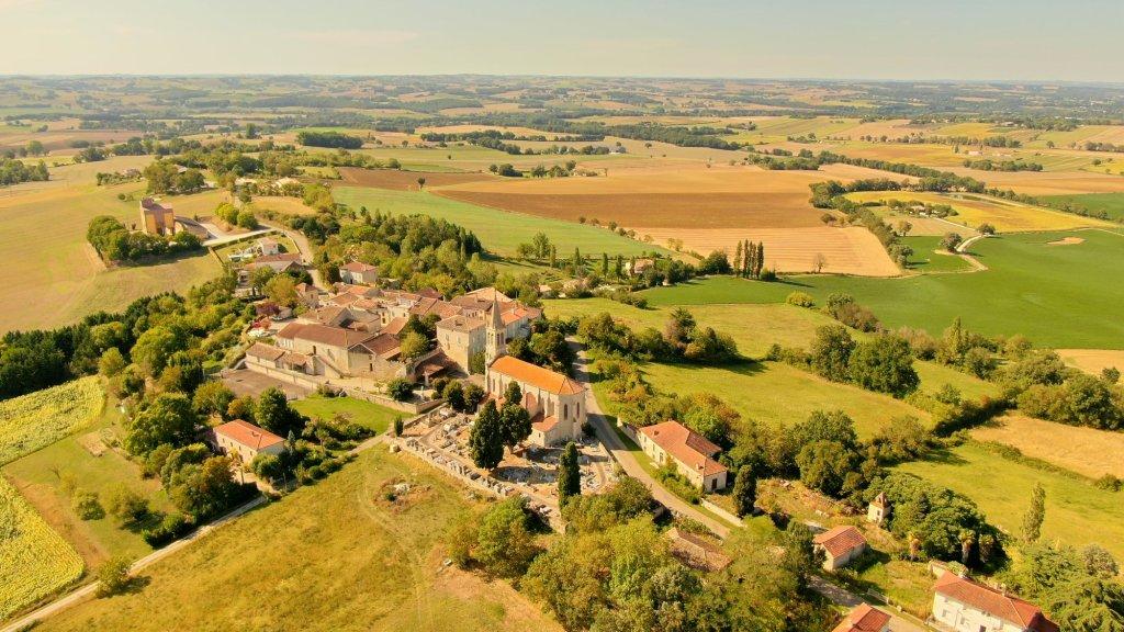 La commune vue par le drone de Laurent Lainé