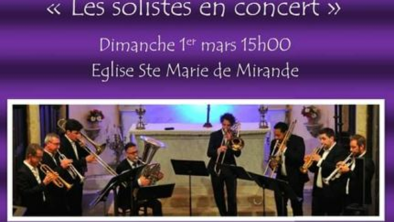 "Les Solistes" en concert