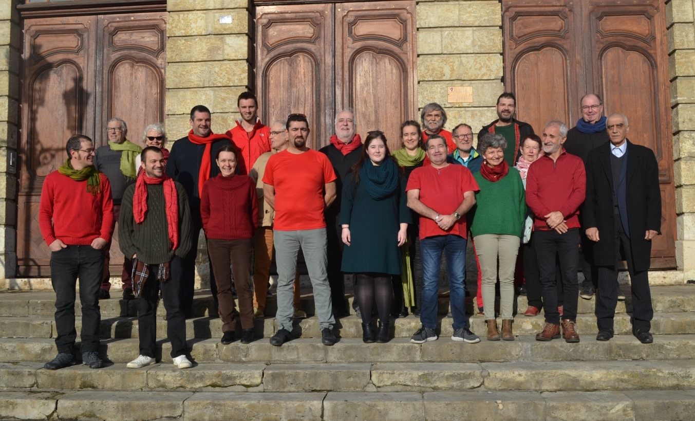 Les candidats " « Auscitain.es Solidaires et Responsables »