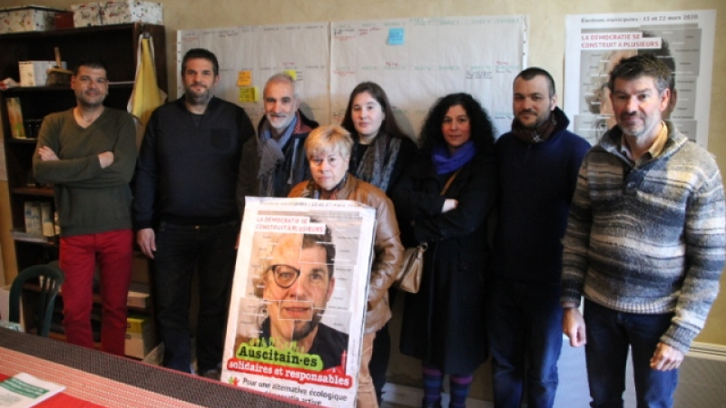 Présentation de la liste «Auscitain.es Solidaires et Responsables» 