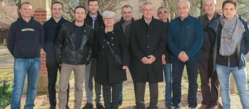 Francis Dupouey au départ le 15 mars