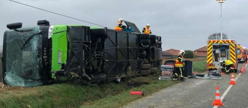 Accident de car scolaire
