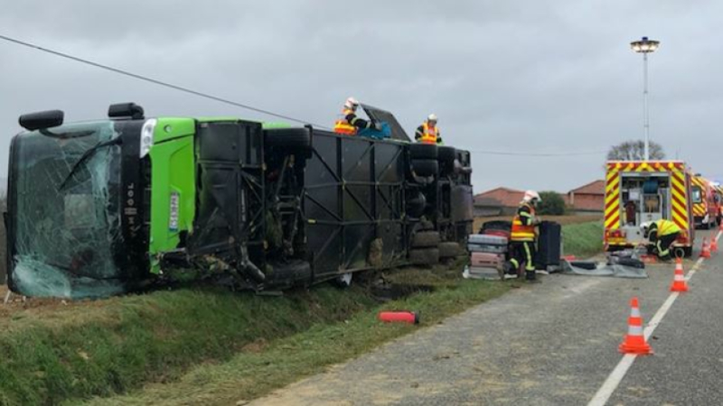 Accident de car scolaire