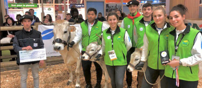 Salon de l'agriculture : Les lycéens de Valentées sur le podium