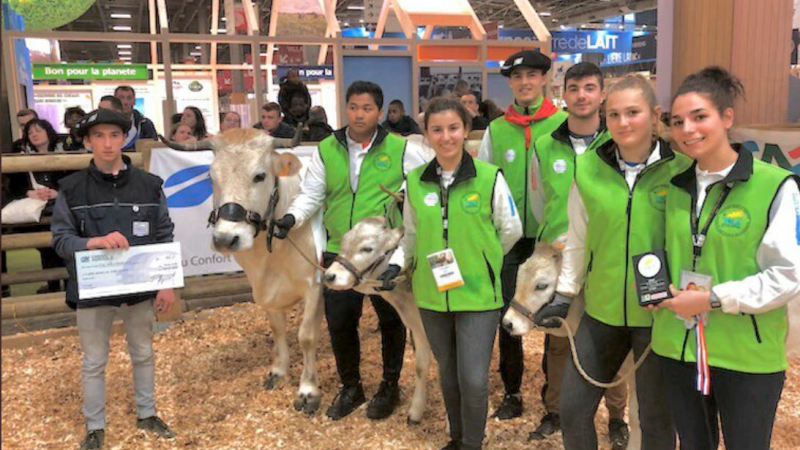 Salon de l'agriculture : Les lycéens de Valentées sur le podium