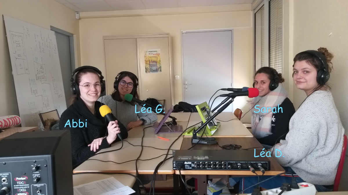 En plein enregistrement de leur spot de présentation