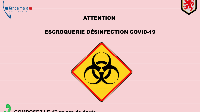 Coronavirus et cambriolage, mais quel est le lien ?