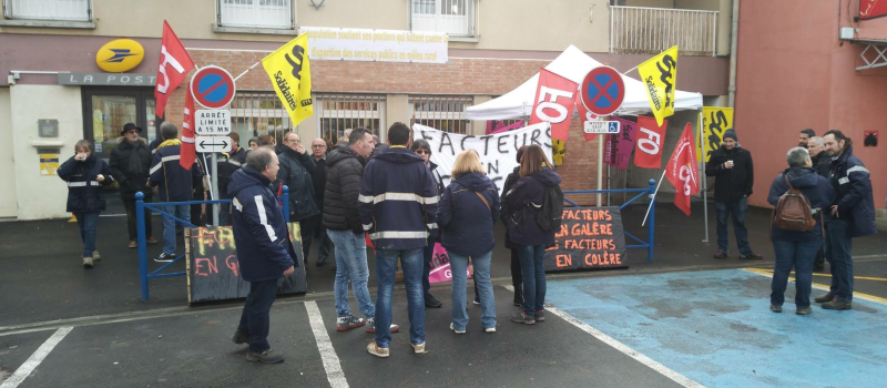 La grève se poursuit chez les facteurs