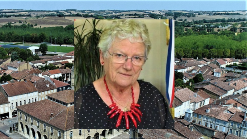 Mme Munoz-Dennig maire de Fleurance présente son bilan .