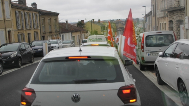 Opération escargot, «La lutte contre ce projet de retraite misérable n’est pas finie!» 