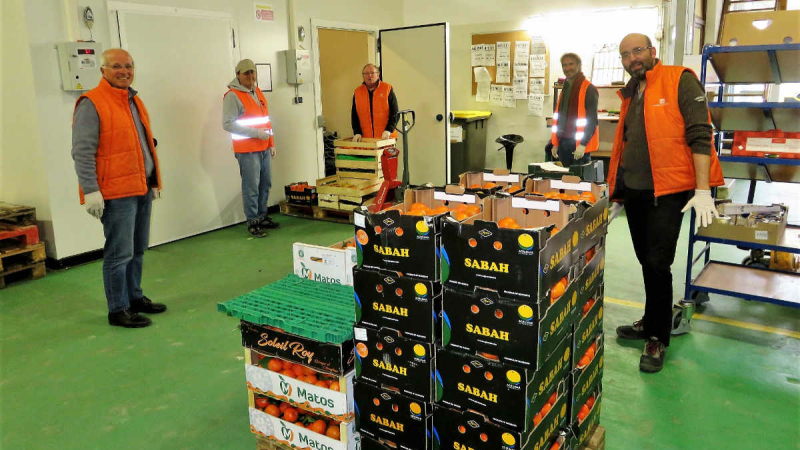 Le fonctionnement de la Banque Alimentaire dans cette période difficile