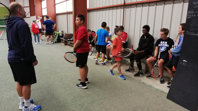 Le tennis, en mode pause.