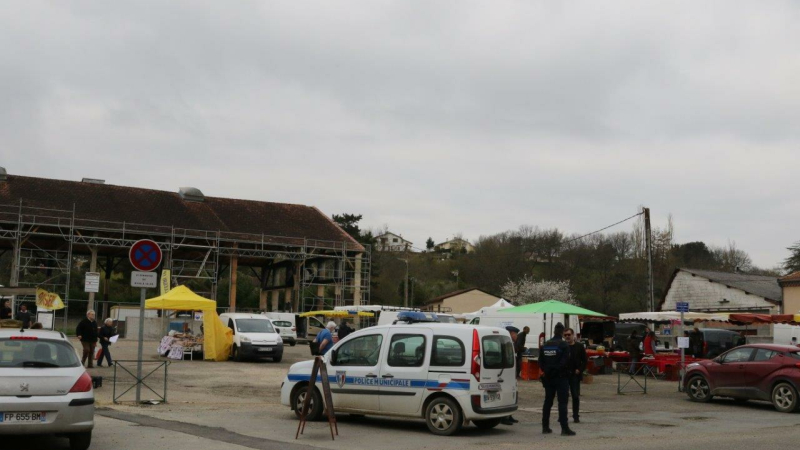 Le marché à la Bouquerie