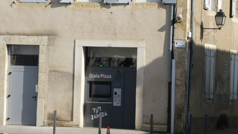 "Olala Pizza" , une nouvelle pizzeria en libre service  7j/7 et 24h/24