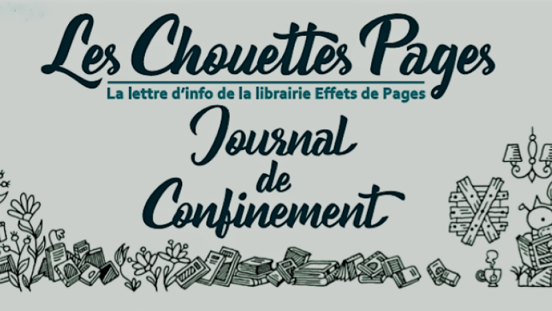 "Les Chouettes pages" de la librairie Effets de pages