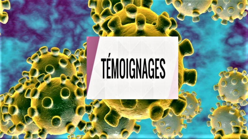 J'ai eu le coronavirus COVID-19.
