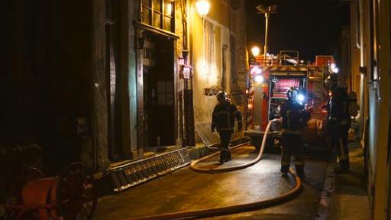Grosse frayeur cette nuit sur un incendie