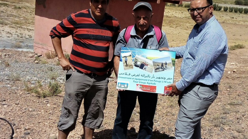 Des nouvelles d'Asma, solidarité Maroc 