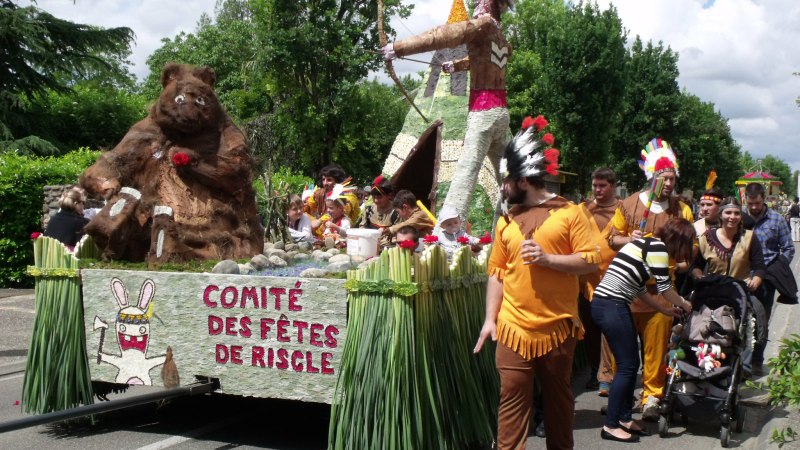 Fête des Fleurs à Riscle