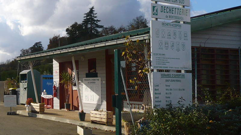 Réouverture des déchèteries de Trigone et de la ville d’Auch 