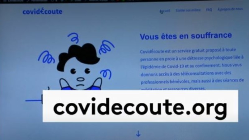 Une plateforme gratuite à la disposition des personnes angoissées