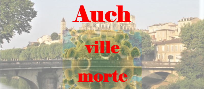 Auch rayée de la carte.