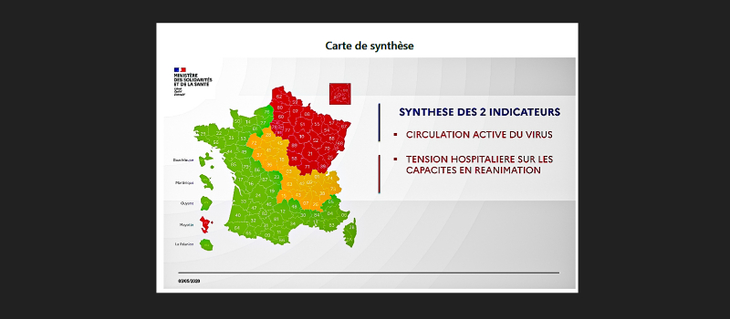 Le Gers passe enfin au vert sur la carte du covid-19  