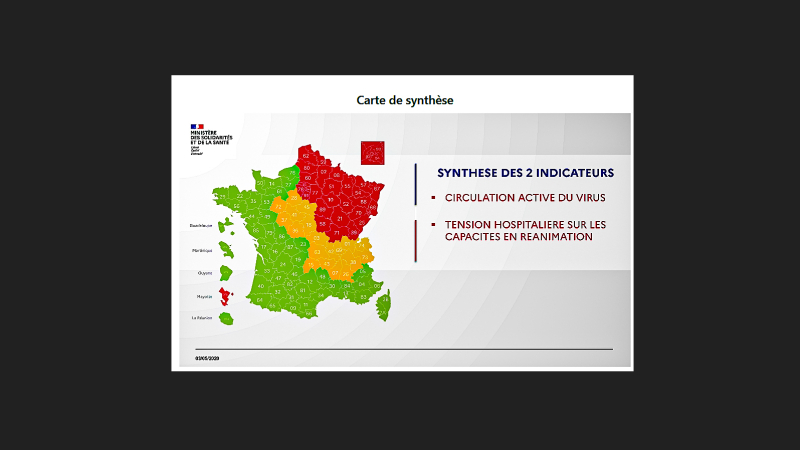 Le Gers passe enfin au vert sur la carte du covid-19  