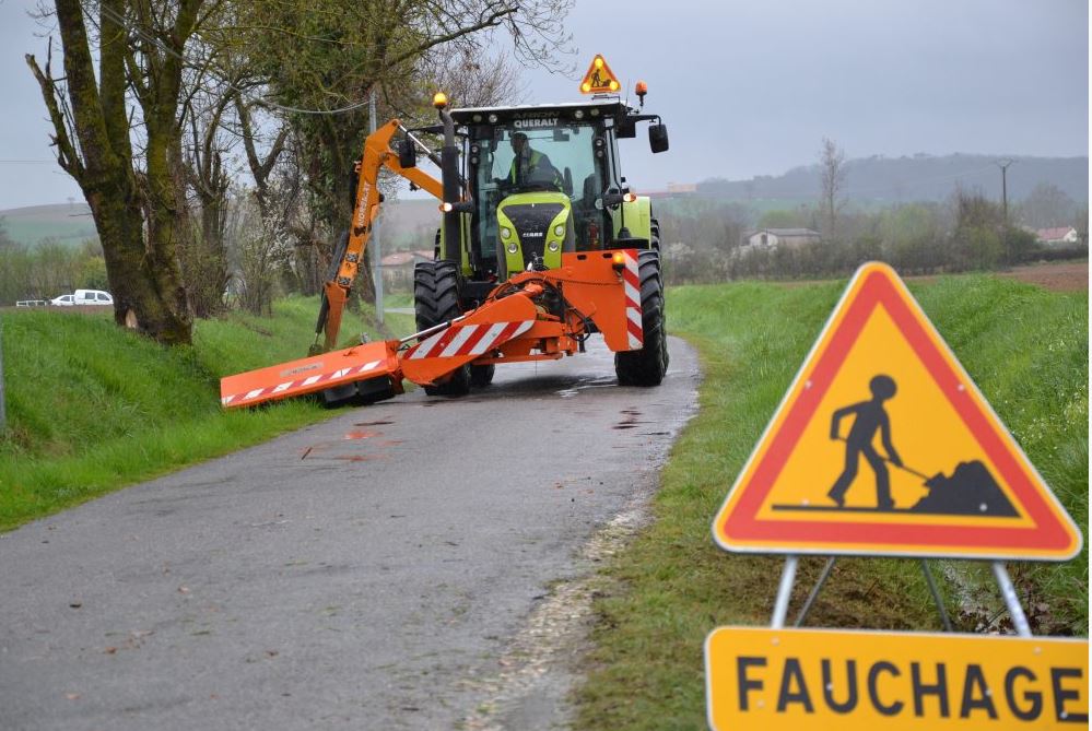 Le fauchage dans le Savès - Photo Communauté de Communes du Savès