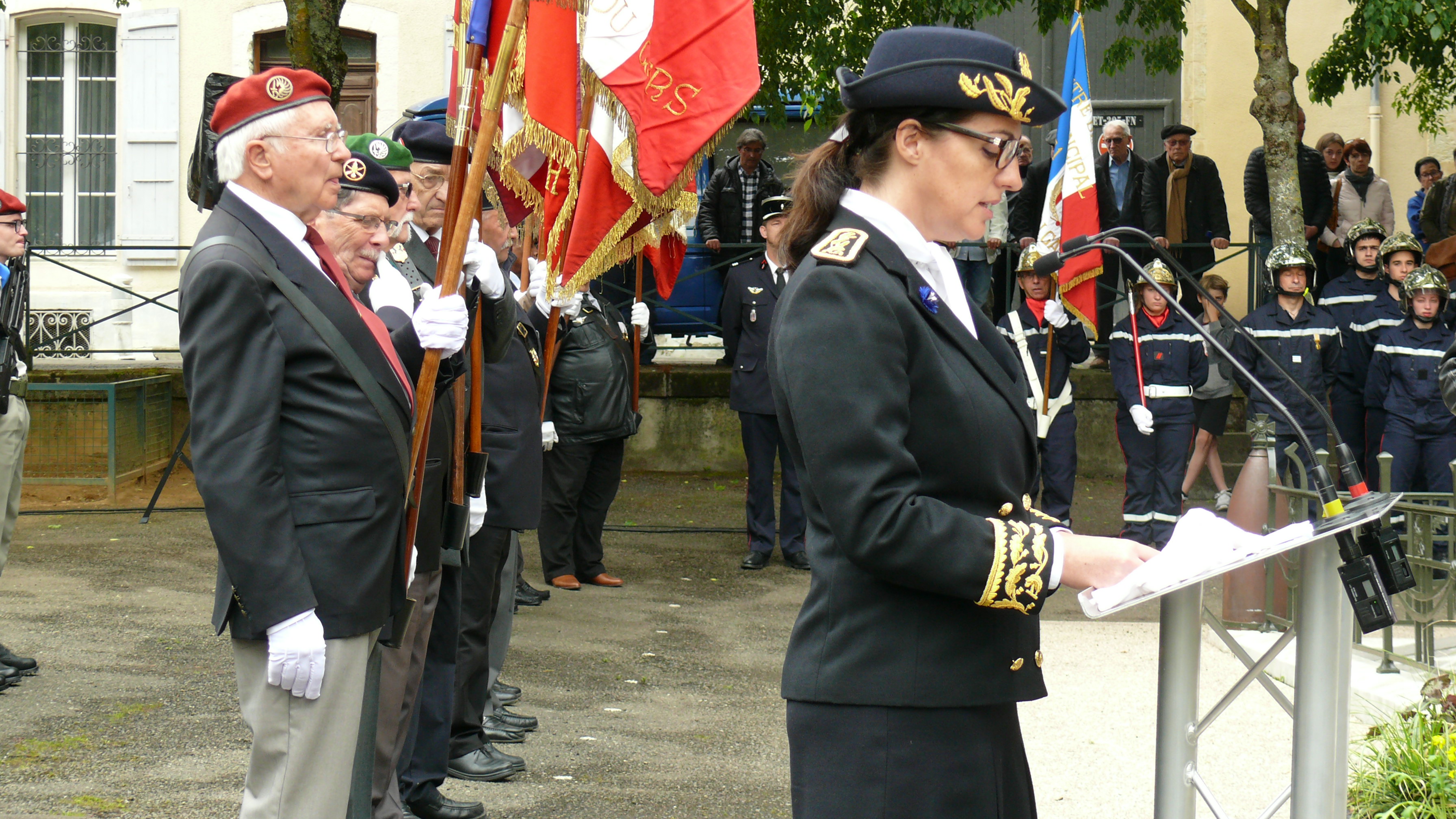 8 mai 2019 : la cérémonie 2020 aura une toute autre configuration - Photo J-B. Wiorowski