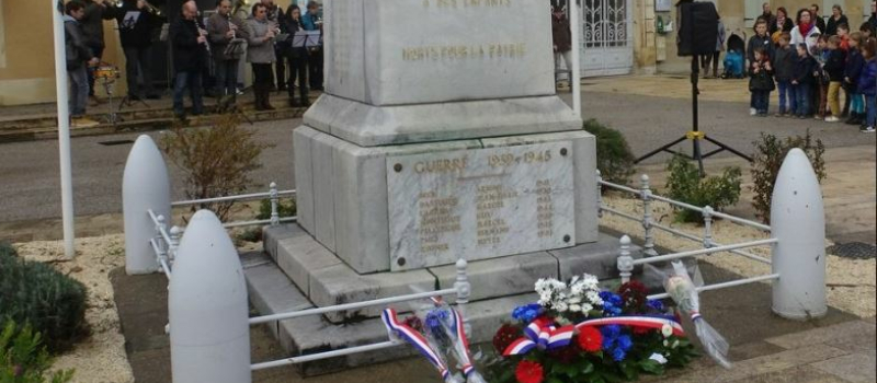 Commémoration de l'armistice du 8 mai dans la plus stricte intimité 