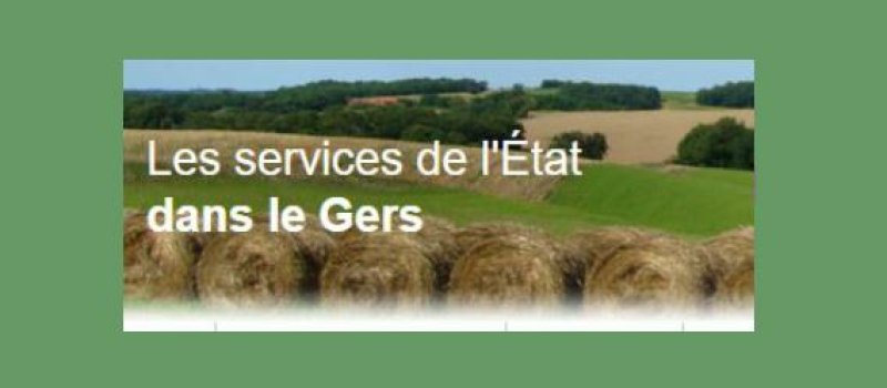 Organisation des services de l’Etat dans le Gers