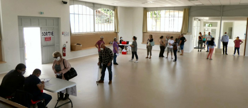 Offerts par quatre associations et des bénévoles , les masques ont été distribués