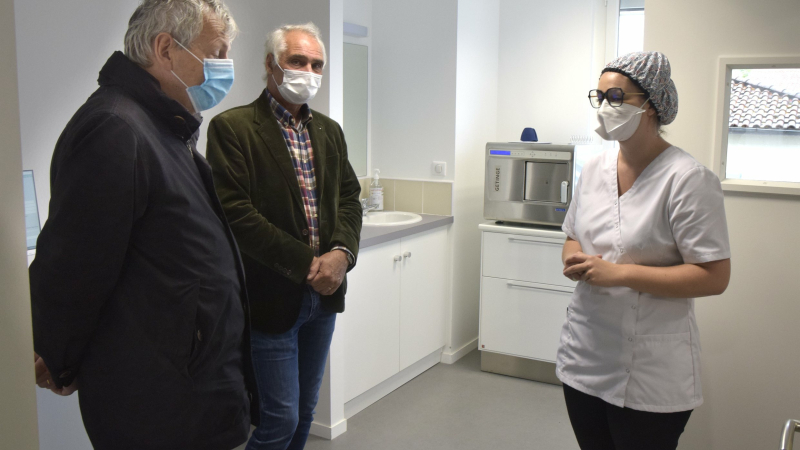 Ouverture du cabinet dentaire à la maison médicale 