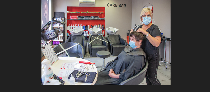 Réouverture des salons de coiffure