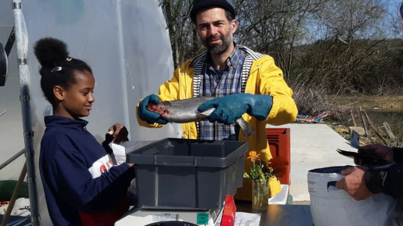 Les truites de Gambas d’Ici ont assuré