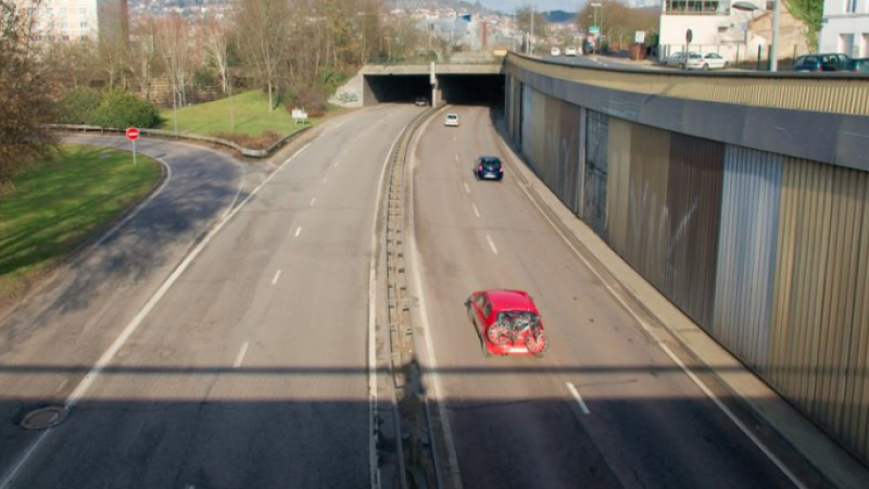 Baisse de la mortalité routière au mois d'avril