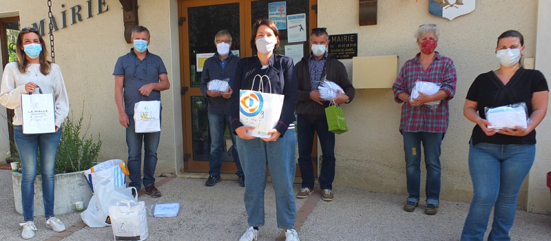 Les Maignautois, eux aussi, vont pouvoir sortir masqués