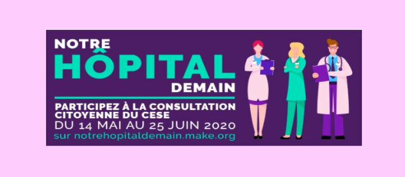 Une consultation citoyenne autour de la question sur l'hôpital et le droit à la santé